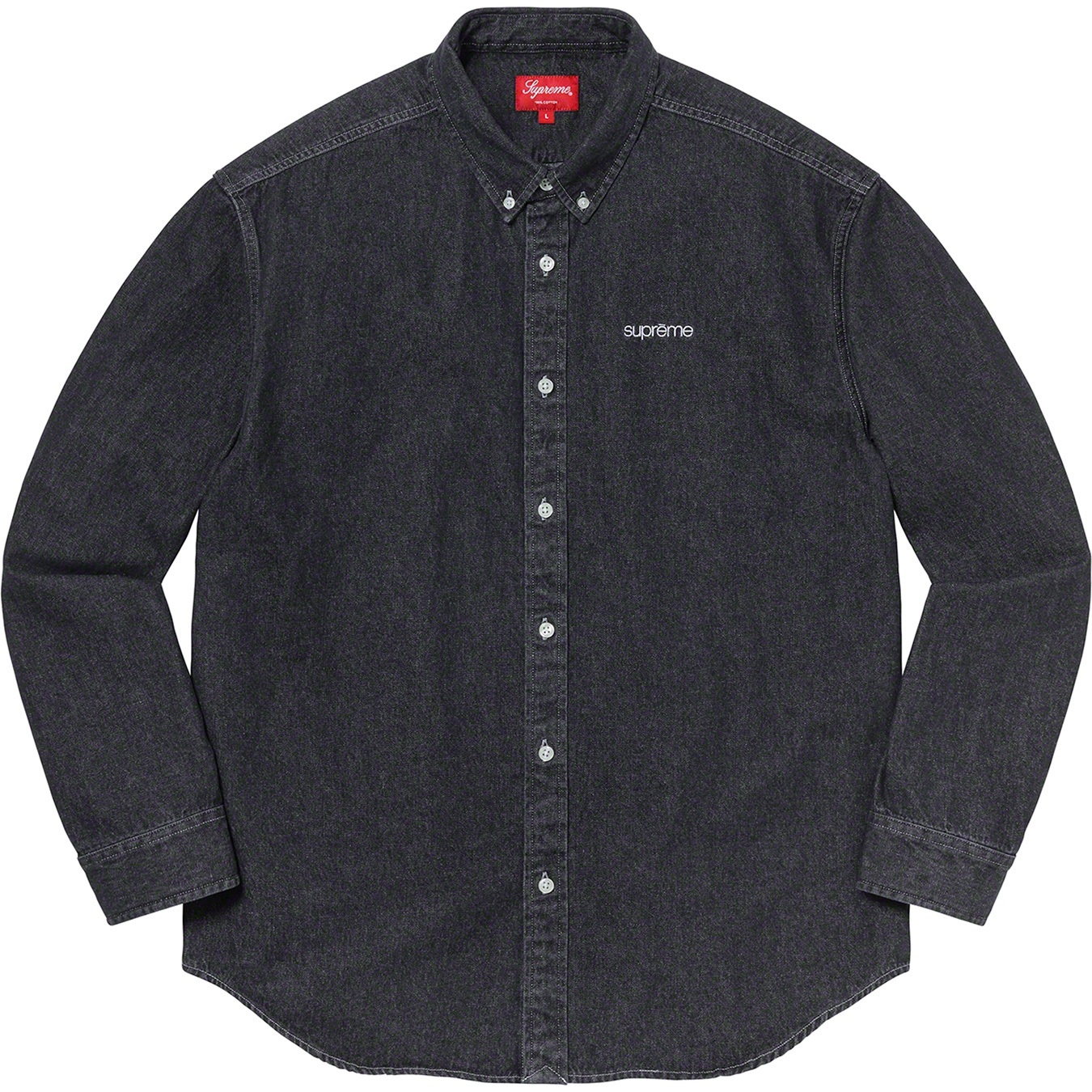 Classic Logo Denim Shirt view 6